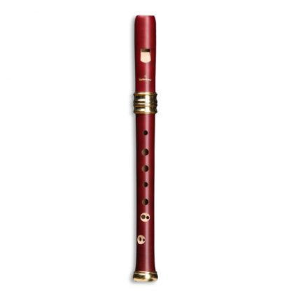 Mollenhauer 4119R Dream Recorder Soprano in wood painted red